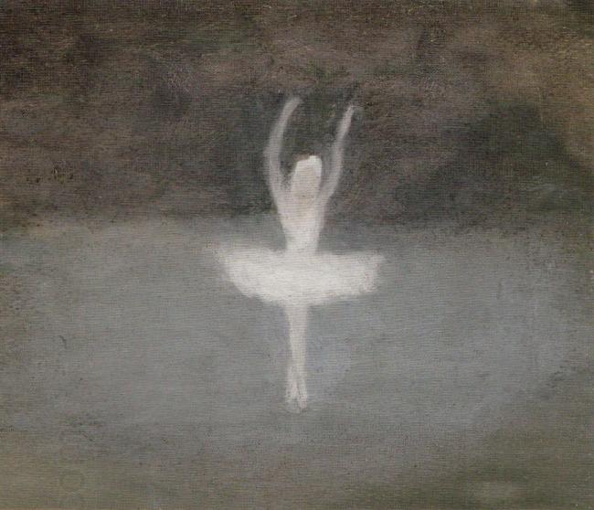 Clarice Beckett Dying Swan China oil painting art